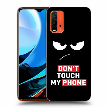 Obal pro Xiaomi Redmi 9T - Angry Eyes - Transparent