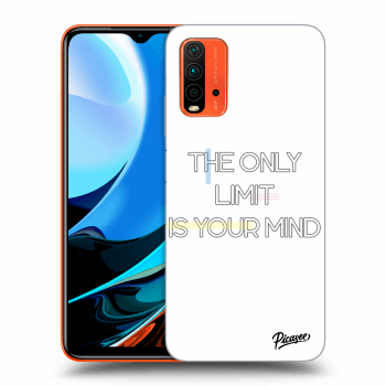 Picasee silikonový černý obal pro Xiaomi Redmi 9T - The only limit is your mind