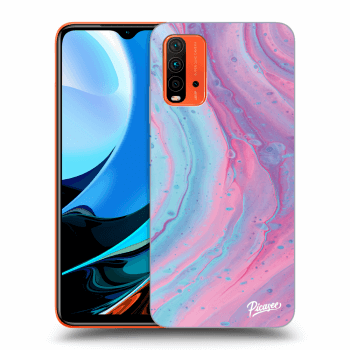 Obal pro Xiaomi Redmi 9T - Pink liquid