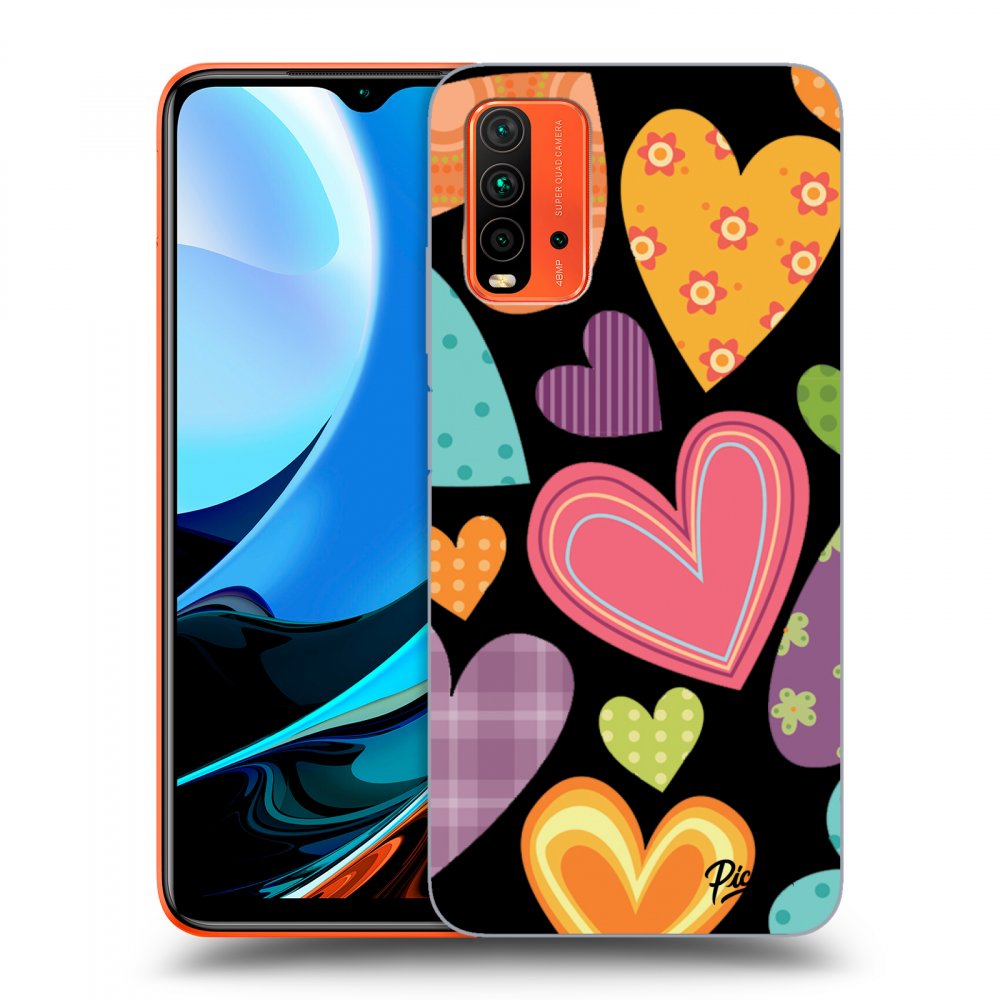 Picasee ULTIMATE CASE pro Xiaomi Redmi 9T - Colored heart