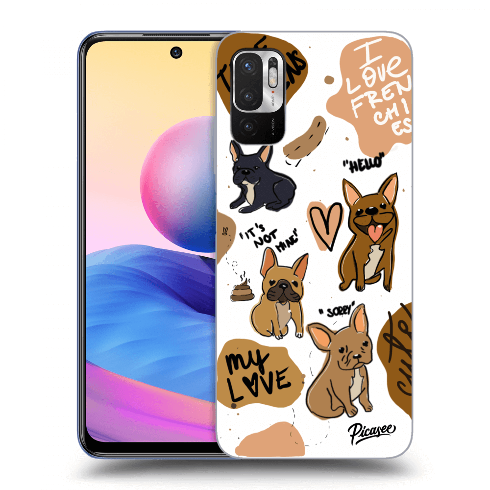 Picasee ULTIMATE CASE pro Xiaomi Redmi Note 10 5G - Frenchies