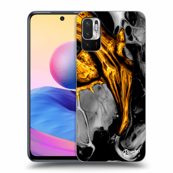 Obal pro Xiaomi Redmi Note 10 5G - Black Gold