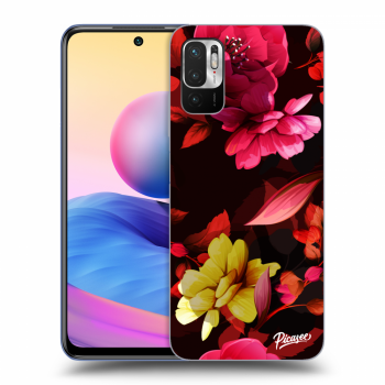 Obal pro Xiaomi Redmi Note 10 5G - Dark Peonny