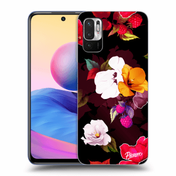 Obal pro Xiaomi Redmi Note 10 5G - Flowers and Berries