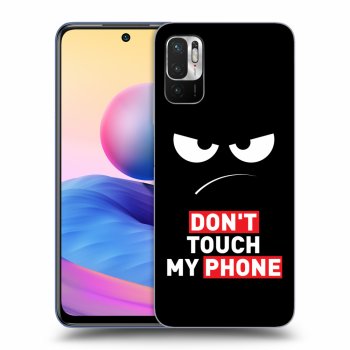 Obal pro Xiaomi Redmi Note 10 5G - Angry Eyes - Transparent