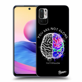 Obal pro Xiaomi Redmi Note 10 5G - Brain - White