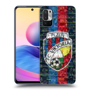 Picasee silikonový černý obal pro Xiaomi Redmi Note 10 5G - FC Viktoria Plzeň A