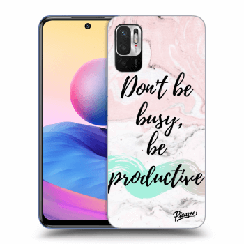 Picasee ULTIMATE CASE pro Xiaomi Redmi Note 10 5G - Don't be busy, be productive