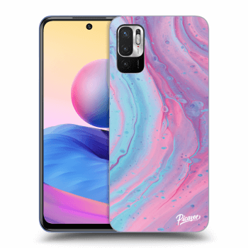 Obal pro Xiaomi Redmi Note 10 5G - Pink liquid