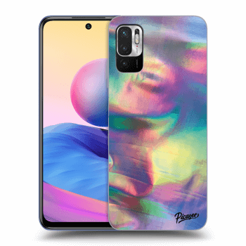 Picasee silikonový černý obal pro Xiaomi Redmi Note 10 5G - Holo