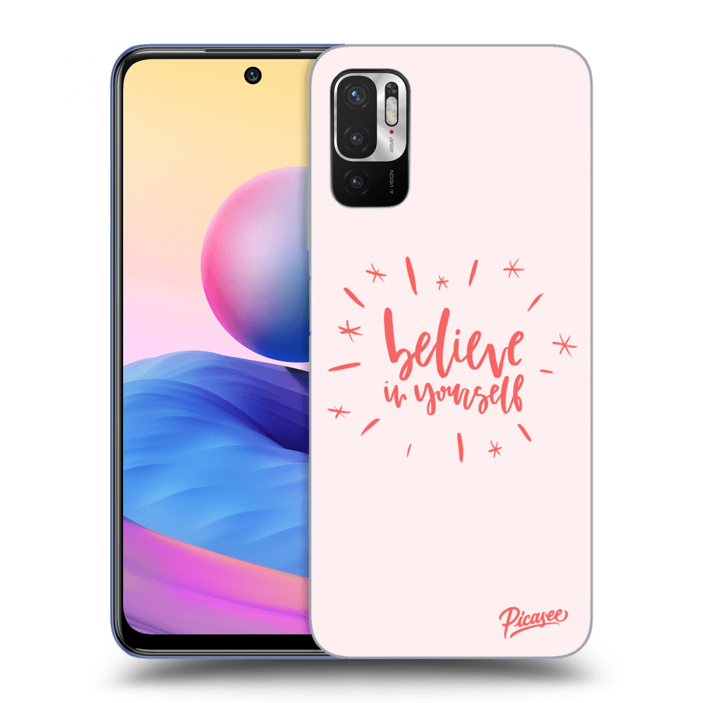 Picasee ULTIMATE CASE pro Xiaomi Redmi Note 10 5G - Believe in yourself