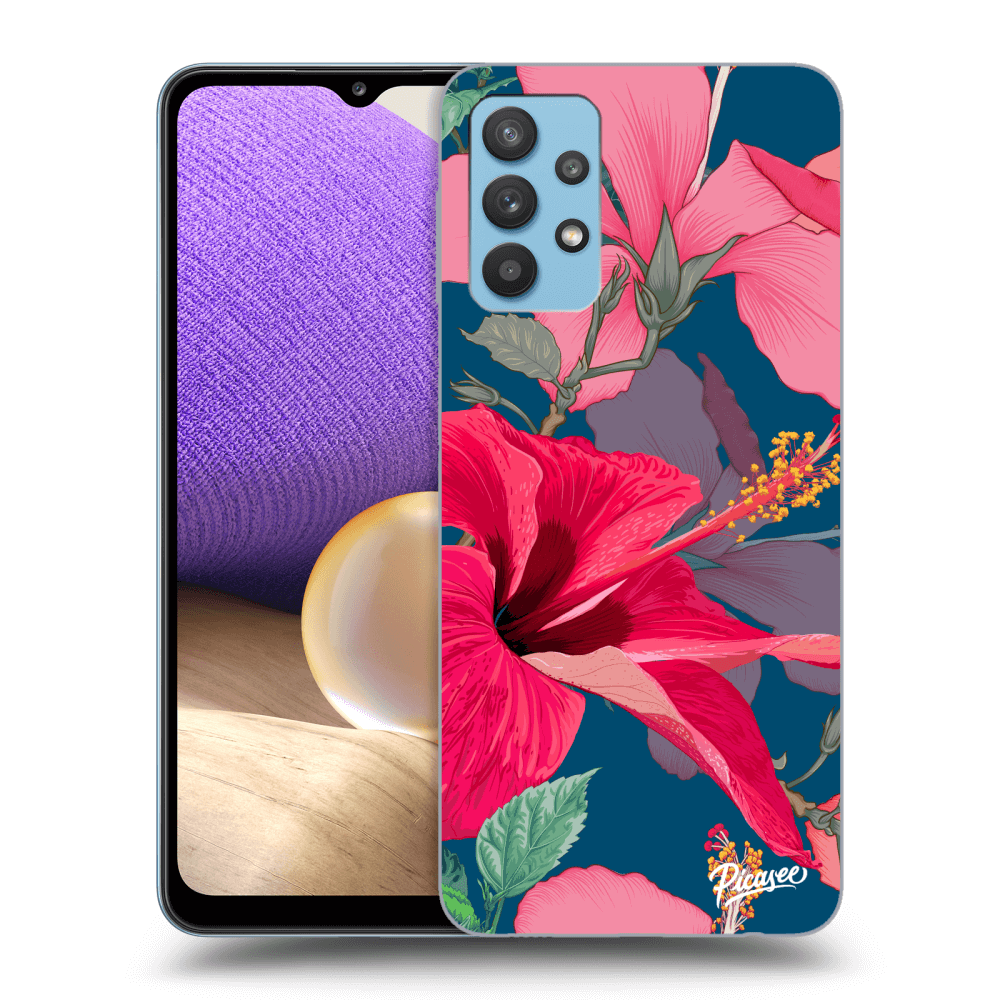 Picasee ULTIMATE CASE pro Samsung Galaxy A32 4G SM-A325F - Hibiscus