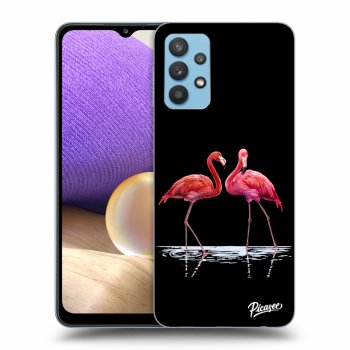 Obal pro Samsung Galaxy A32 4G SM-A325F - Flamingos couple