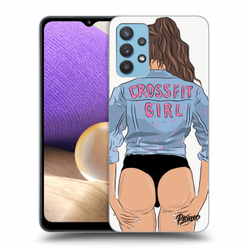 Obal pro Samsung Galaxy A32 4G SM-A325F - Crossfit girl - nickynellow