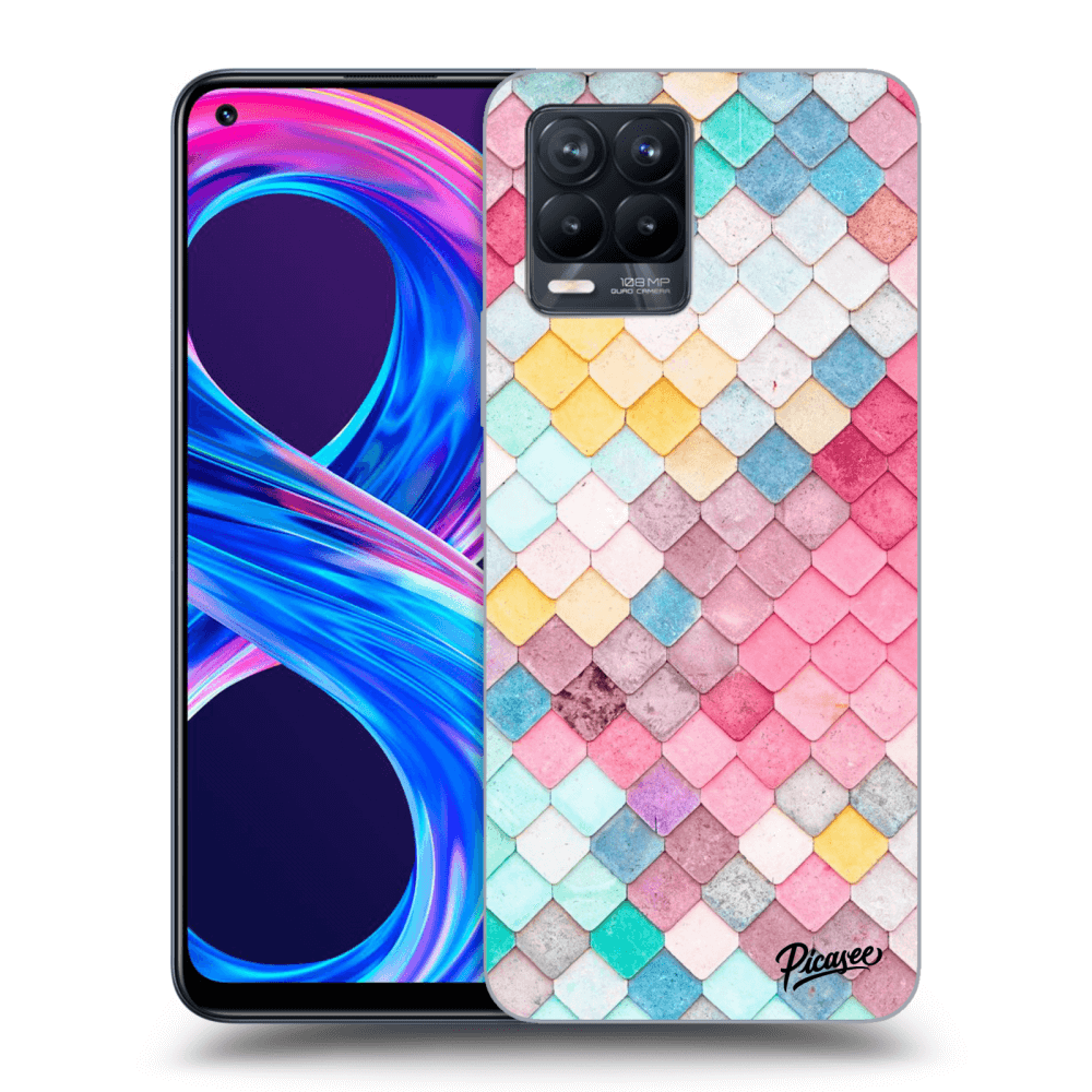 Picasee ULTIMATE CASE pro Realme 8 Pro - Colorful roof