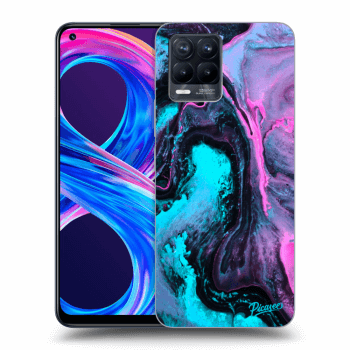 Picasee silikonový černý obal pro Realme 8 Pro - Lean 2