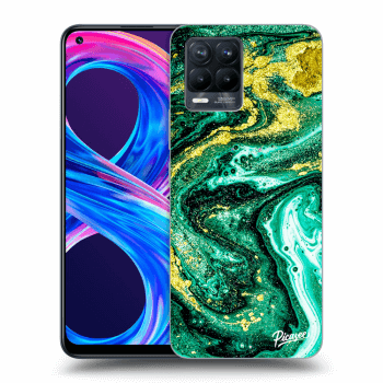 Obal pro Realme 8 Pro - Green Gold