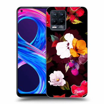 Obal pro Realme 8 Pro - Flowers and Berries