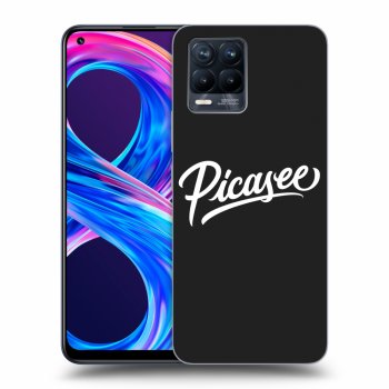 Picasee silikonový černý obal pro Realme 8 Pro - Picasee - White