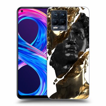 Obal pro Realme 8 Pro - Gold - Black