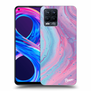 Obal pro Realme 8 Pro - Pink liquid