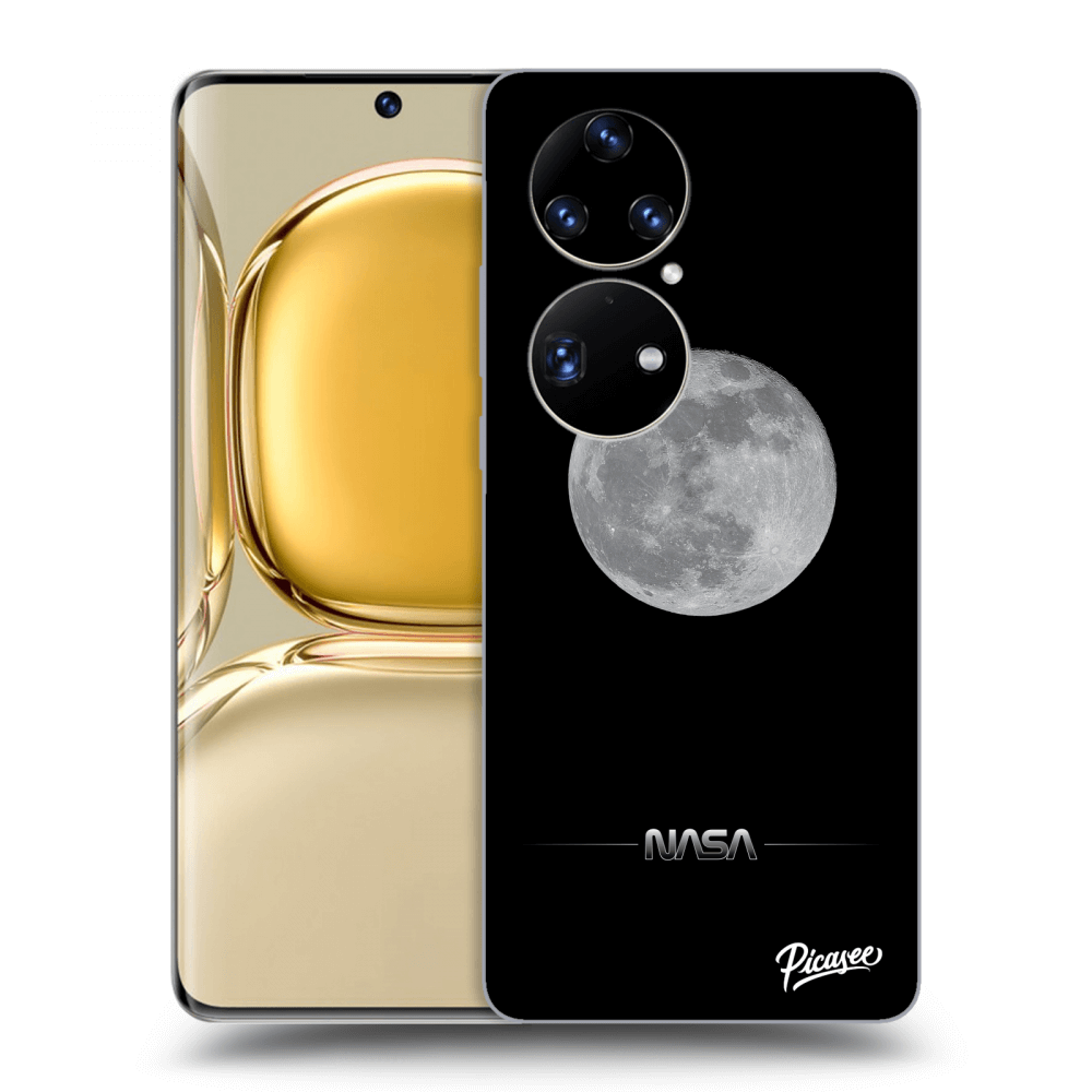 Picasee silikonový průhledný obal pro Huawei P50 - Moon Minimal