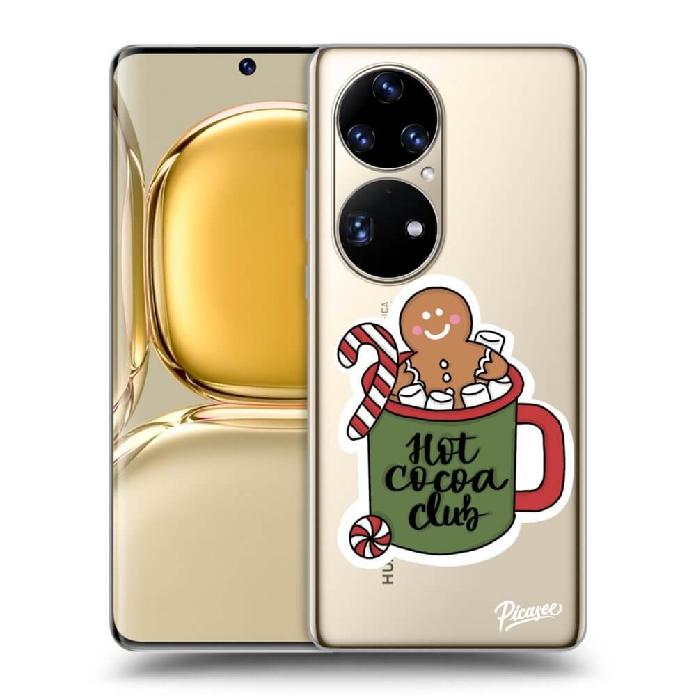 Picasee silikonový průhledný obal pro Huawei P50 - Hot Cocoa Club