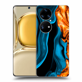 Obal pro Huawei P50 - Gold blue