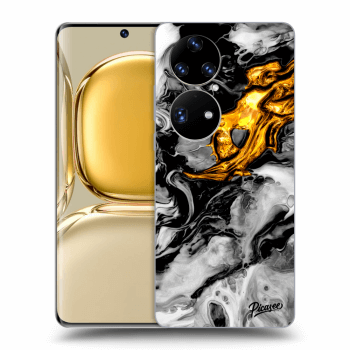Obal pro Huawei P50 - Black Gold 2