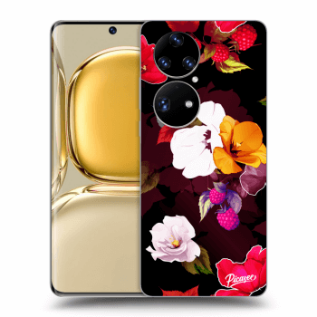 Obal pro Huawei P50 - Flowers and Berries