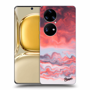 Picasee silikonový průhledný obal pro Huawei P50 - Sunset