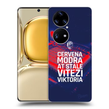 Picasee silikonový průhledný obal pro Huawei P50 - FC Viktoria Plzeň E