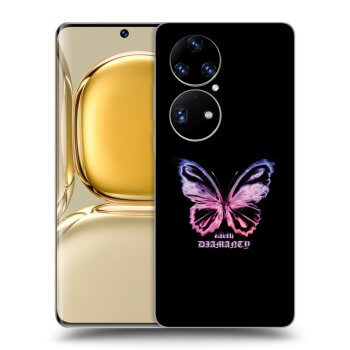 Obal pro Huawei P50 - Diamanty Purple