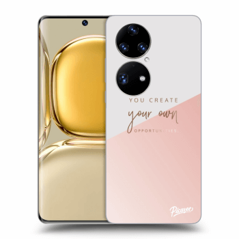 Picasee silikonový průhledný obal pro Huawei P50 - You create your own opportunities