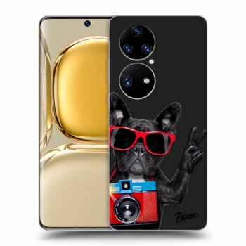 Obal pro Huawei P50 - French Bulldog
