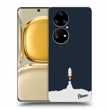 Picasee silikonový průhledný obal pro Huawei P50 - Astronaut 2