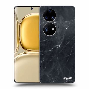 Obal pro Huawei P50 - Black marble