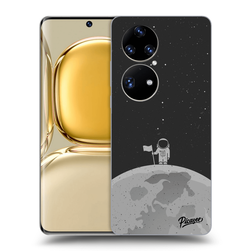 Picasee silikonový průhledný obal pro Huawei P50 - Astronaut