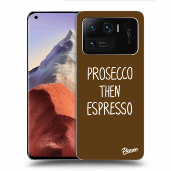 Picasee silikonový černý obal pro Xiaomi Mi 11 Ultra - Prosecco then espresso