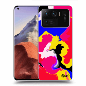 Picasee silikonový průhledný obal pro Xiaomi Mi 11 Ultra - Watercolor