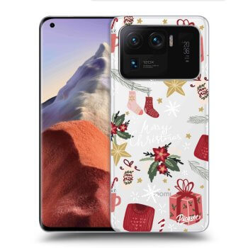 Picasee silikonový průhledný obal pro Xiaomi Mi 11 Ultra - Christmas