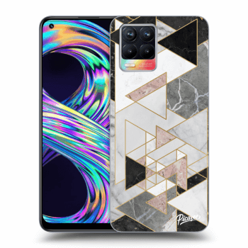 Picasee ULTIMATE CASE pro Realme 8 4G - Light geometry