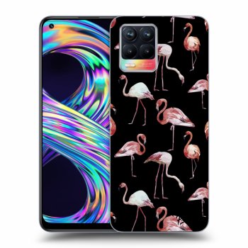 Picasee ULTIMATE CASE pro Realme 8 4G - Flamingos
