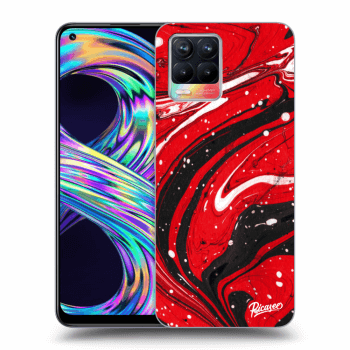 Obal pro Realme 8 - Red black