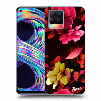Obal pro Realme 8 - Dark Peonny