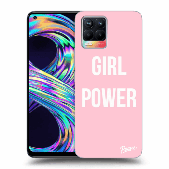 Picasee silikonový černý obal pro Realme 8 4G - Girl power