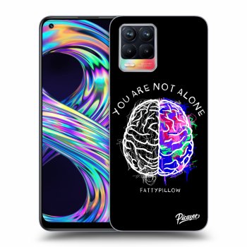 Obal pro Realme 8 4G - Brain - White