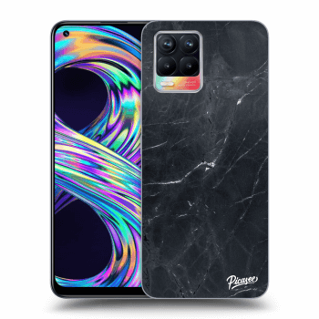 Obal pro Realme 8 4G - Black marble
