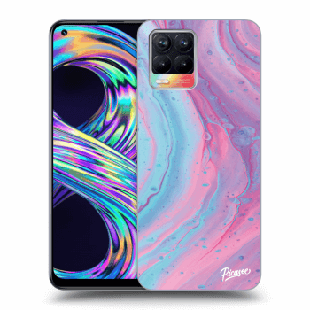 Obal pro Realme 8 4G - Pink liquid