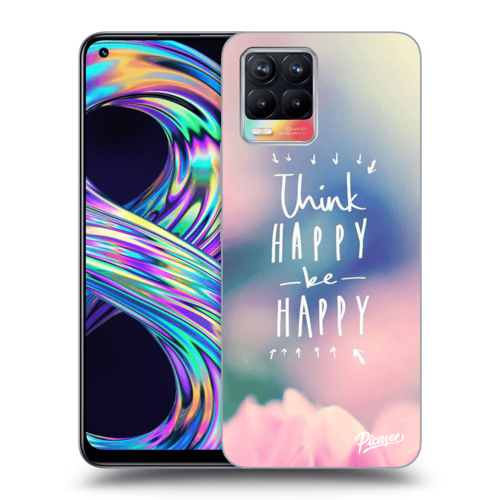 Picasee ULTIMATE CASE pro Realme 8 4G - Think happy be happy